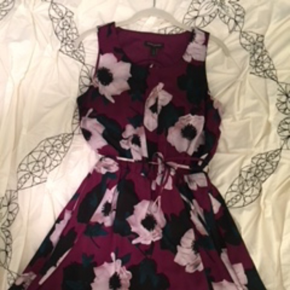 Purple Banana Republic dress